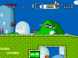 Super Mario World - Fahhbulous Hack Screenthot 2